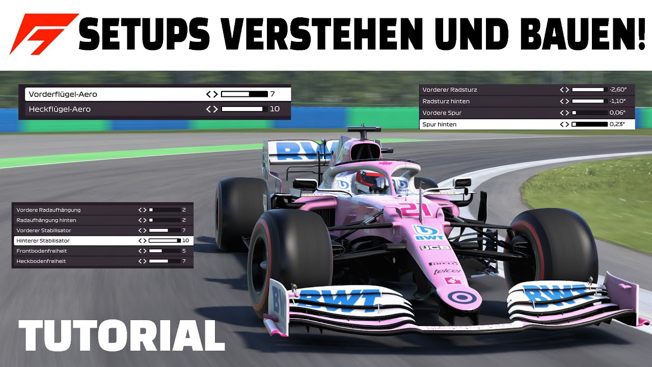 F1 2020 TUTORIAL: Setups verstehen und bauen | Tipps & Tricks Deutsch/German