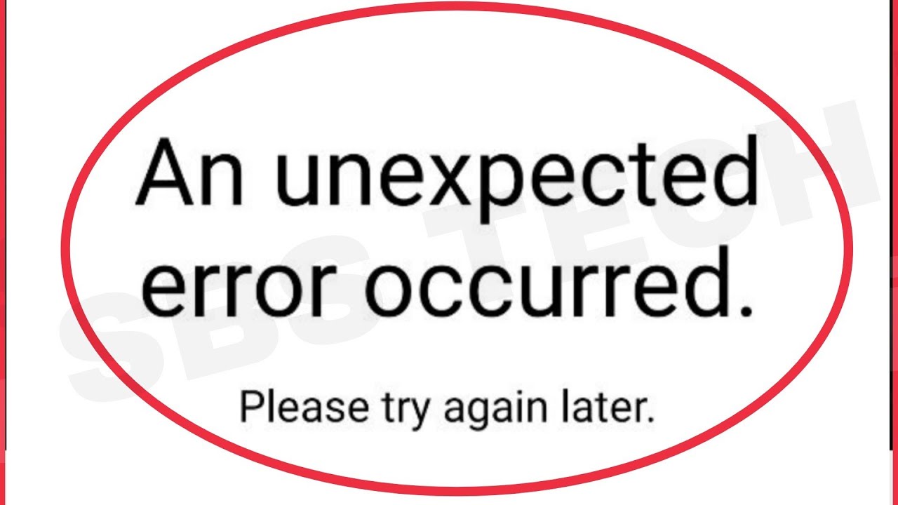 Instagram Fix An unexpected error occurred. Please try again later. Problem Solve