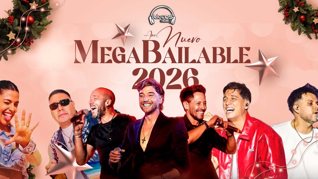 MegaBailable de Año Nuevo 🪅 🎍⭐️#Cuarteto​ | De Locos Online 🥳🎉🍾🥂
