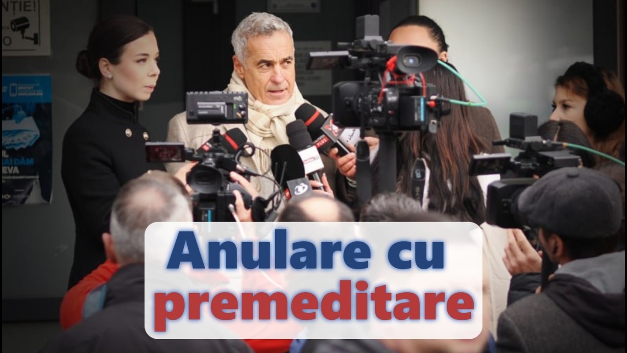Кэлин Георгеску - Преднамеренная отмена (11.02.2026 - Апелляционный суд Бухареста)