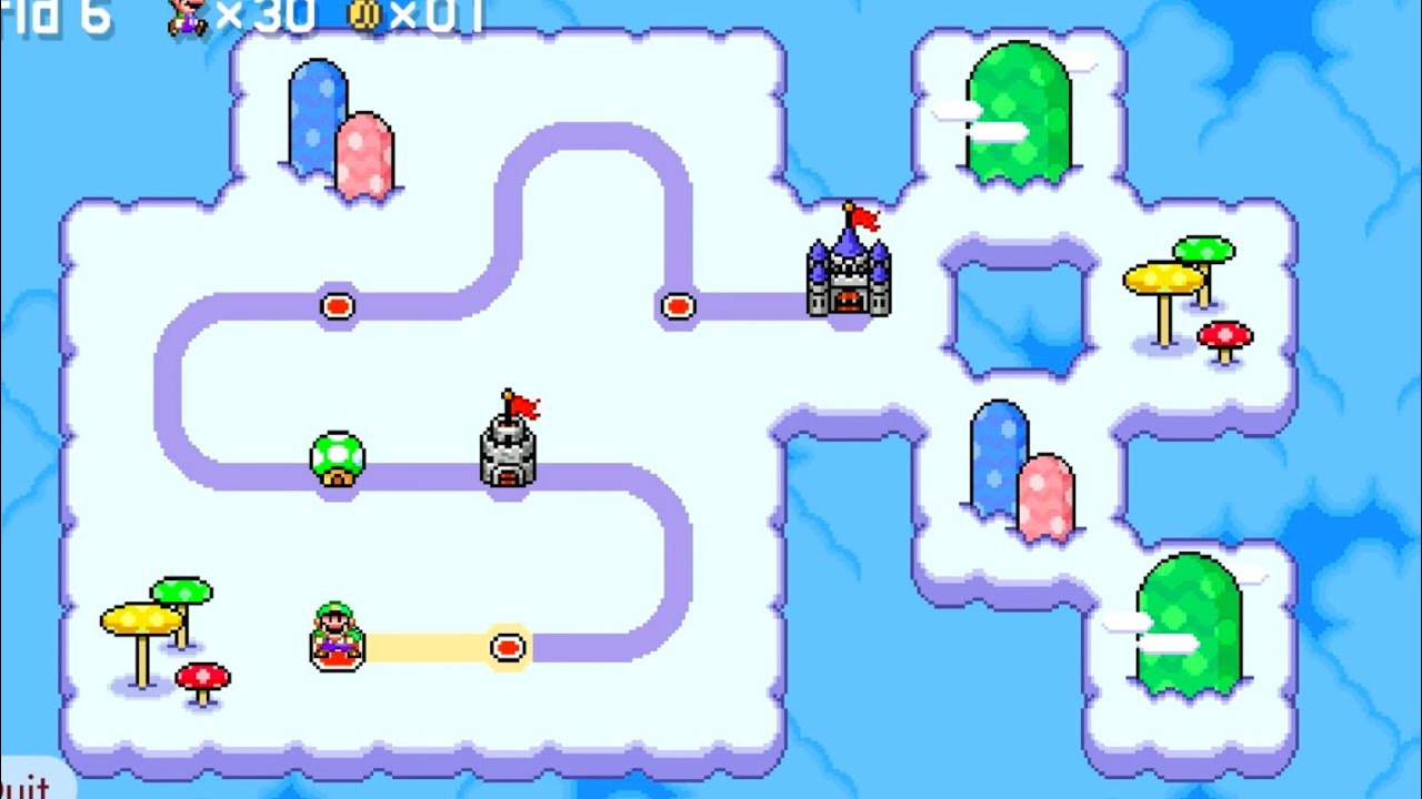 Super Mario maker 2 playing my super world 6 world 6