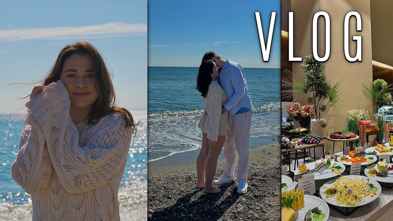 VLOG: Полетели в Болгарию ✈️🧡  | путешествие, годовщина свадьбы, вкусная еда  🌊 🍰
