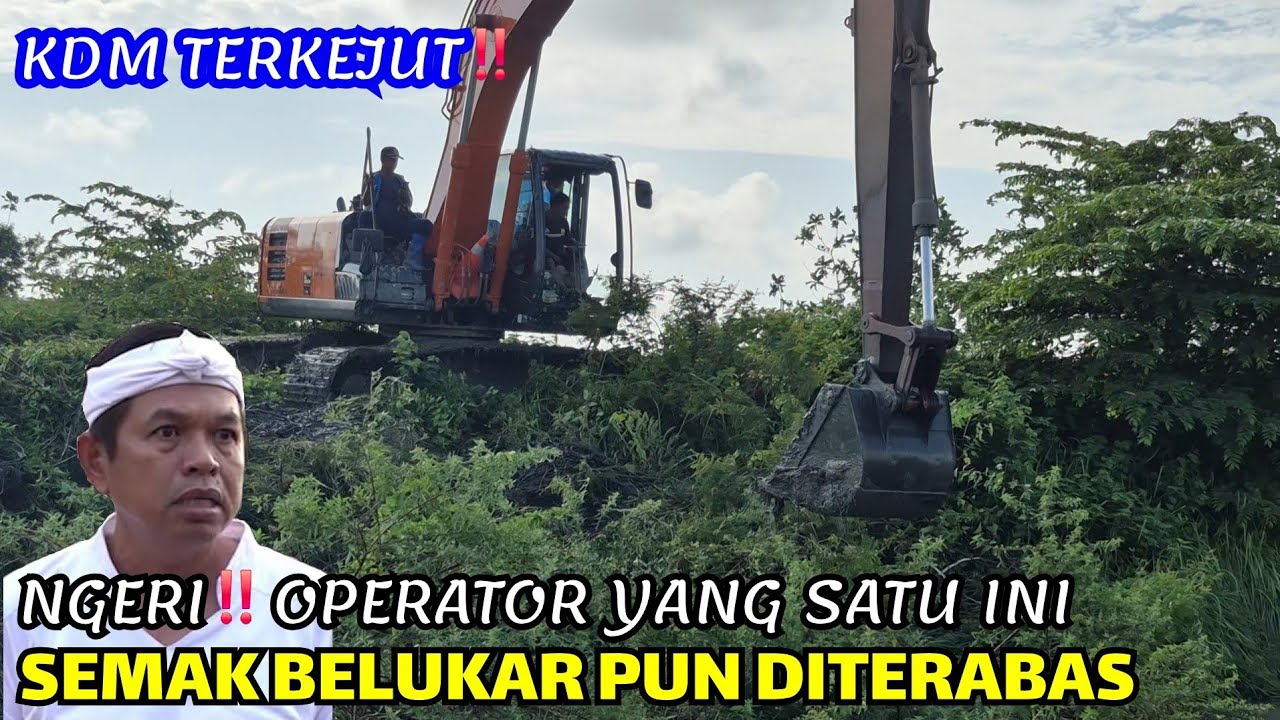 KDM KAGET❗️LIHAT SKILL OPERATOR INI❗️SEMAK BELUKAR DIBABAT HABIS DIKALI KARAWANG
