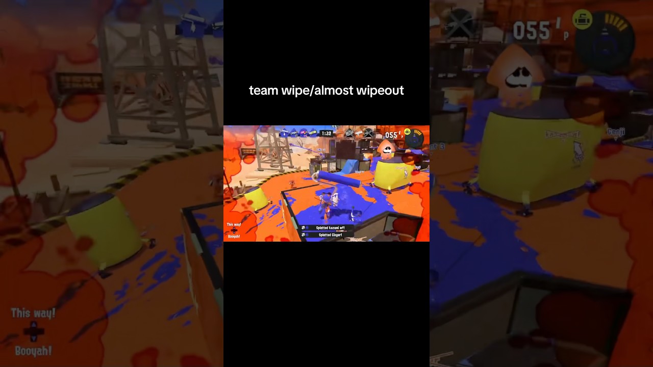 team wipe/almost wipeout 
