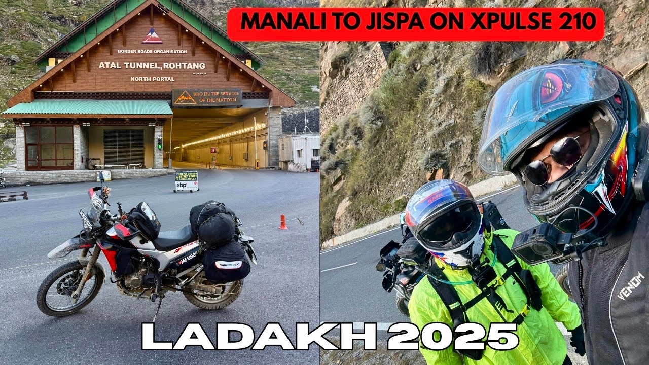 MANALI TO JISPA ON XPULSE 210 | ULTIMATE ZANSKAR VALLEY LADAKH ADVENTURE 2025 | Jae Singh Vlogs