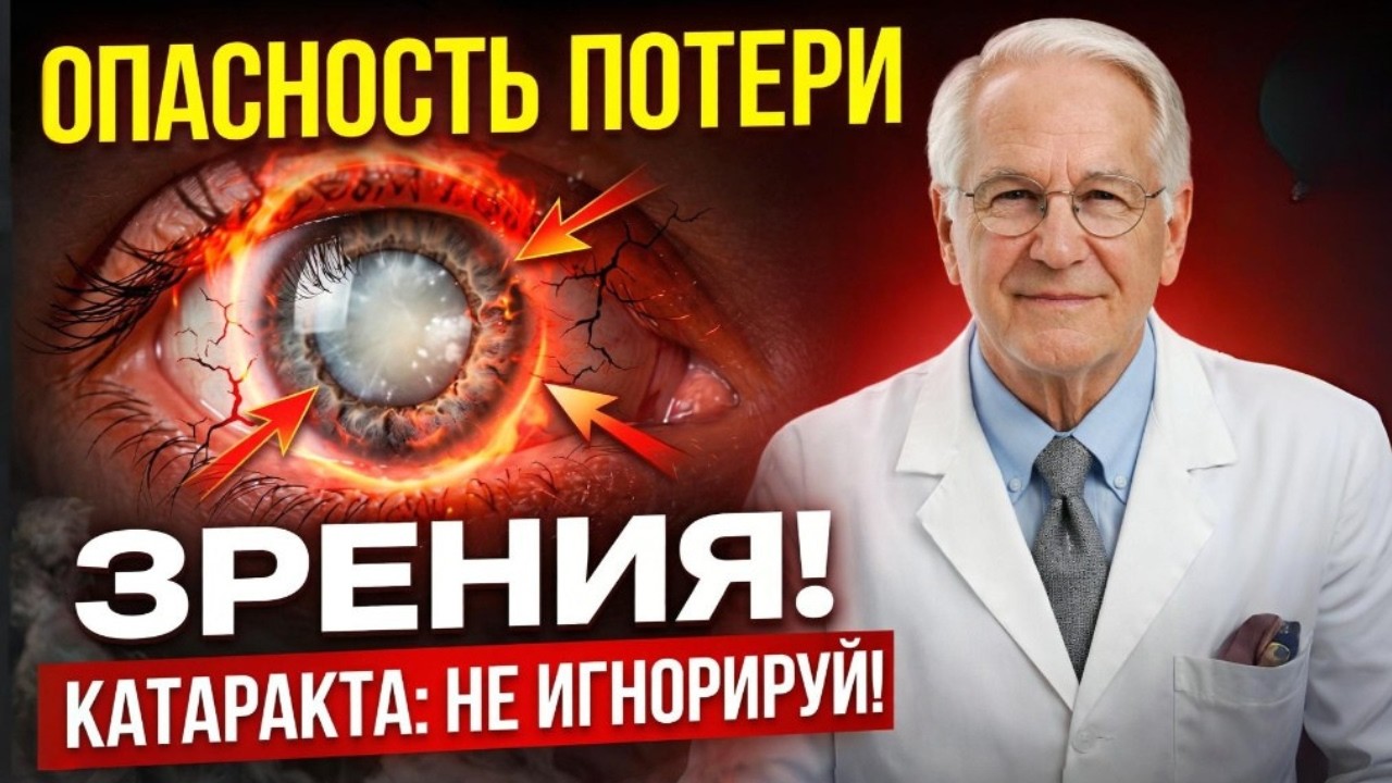 ЗРЕНИЕ ВЕРНЕТСЯ НА 100 ПРОЦЕНТОВ! Катаракта остановится, если капать этот сок после 65 лет | РЕЦЕПТ