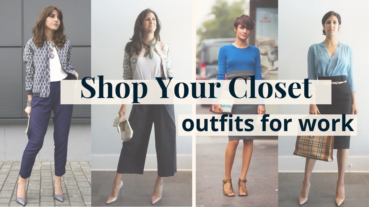 Shop Your Closet: Summer Work Wear | What to Wear to the Office Outfits | Slow Fashion