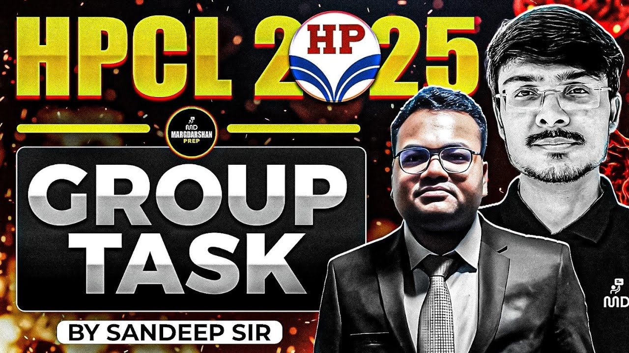 HPCL Group Task Live Session | Live with PSU Mentors | HPCL Recruitment 2025 Preparation