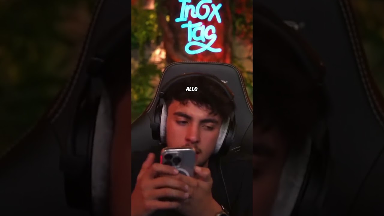 Le num&eacute;ro de Inoxtag a fuit&eacute;&hellip; 😱