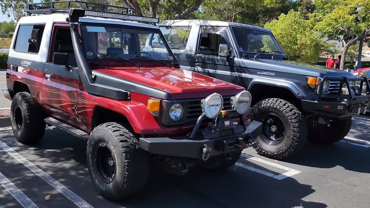 Land Cruiser 70 серии FJ73 против HZJ73 в 4K