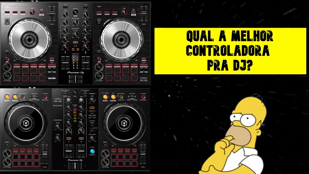 Qual a melhor controladora pra DJ iniciante? Pioneer DJ
