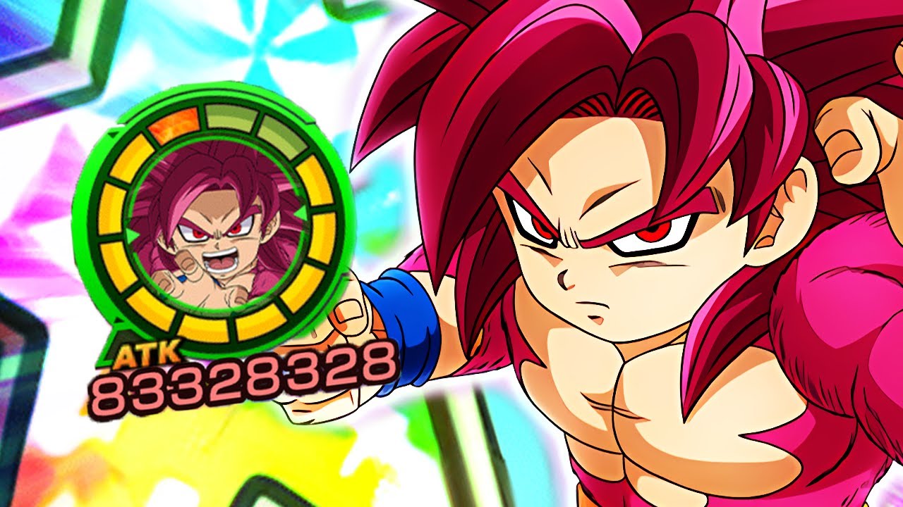 E' ROTTOFORTESPACCATUTTO!!!! 100% SSJ4 GOKU MINI SHOWCASE LINK LVL 10! DBZ: Dokkan Battle