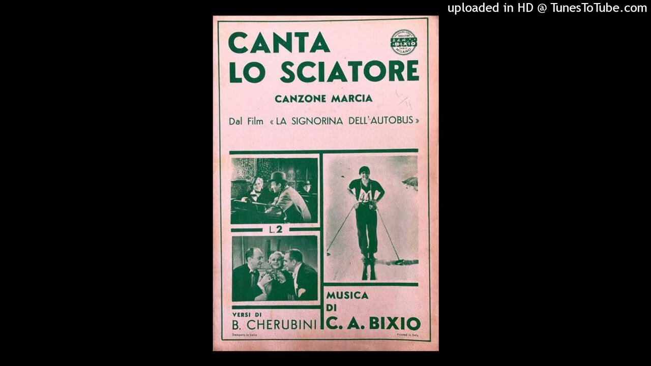 Gino Del Signore - Canta lo sciatore (CON TESTO)