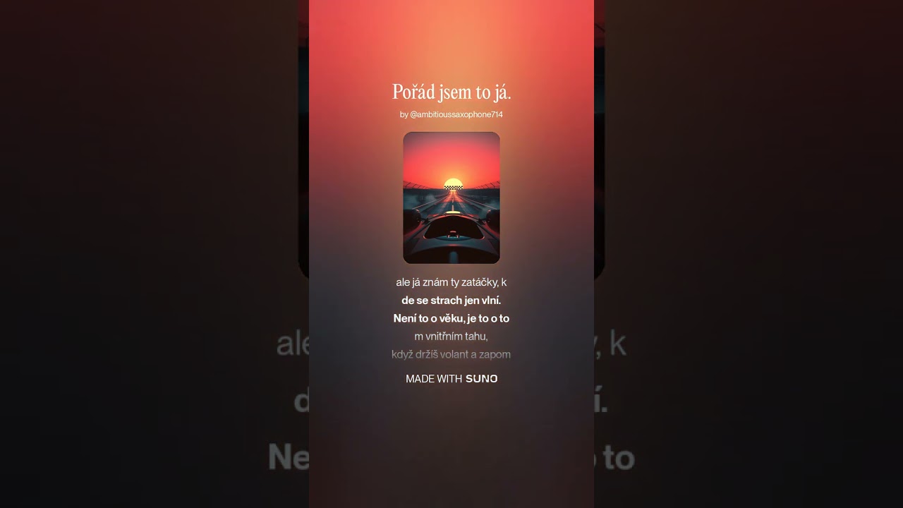 Pořád jsem to já