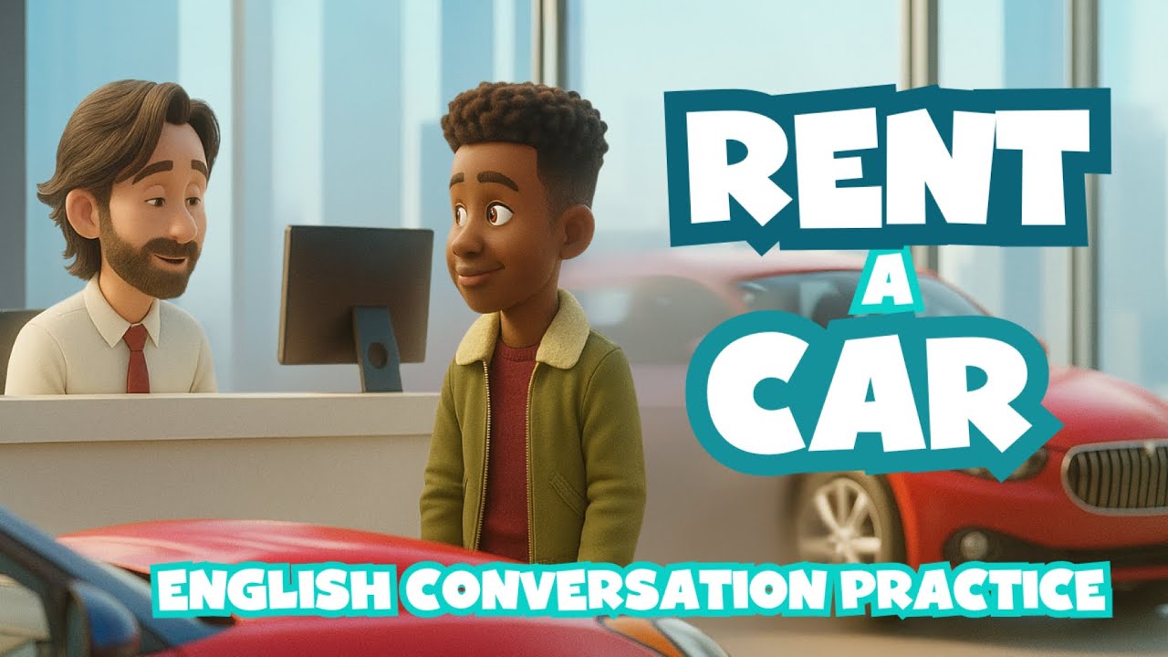 Learn American English - Rent A Car - English Conversation Practice with Advanced American English