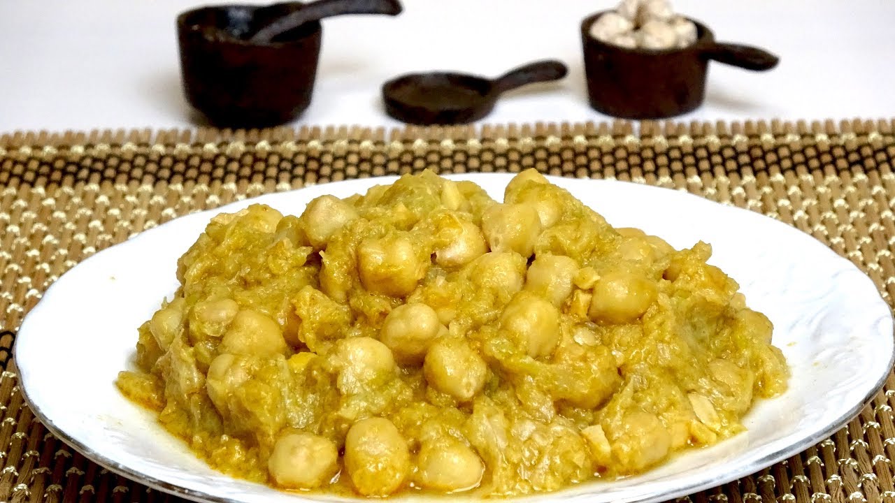 REFRITO DE GARBANZOS Y COL, Receta Saludable, Fácil y Rica🤩CHICKPEAS AND CABBAGE REFRIT