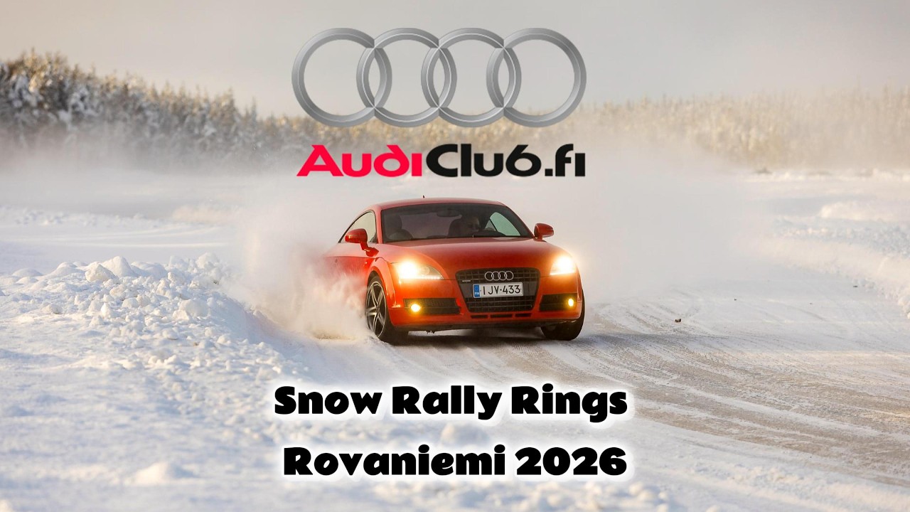 Audiclub Finland ice track event - Rovaniemi 20 - 21.2.2026