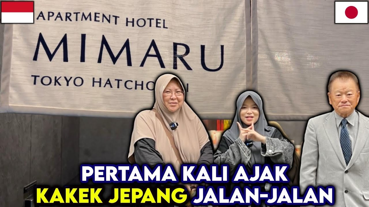 REAKSI KAKEK JEPANG BAHAGIA DIAJAK JALAN