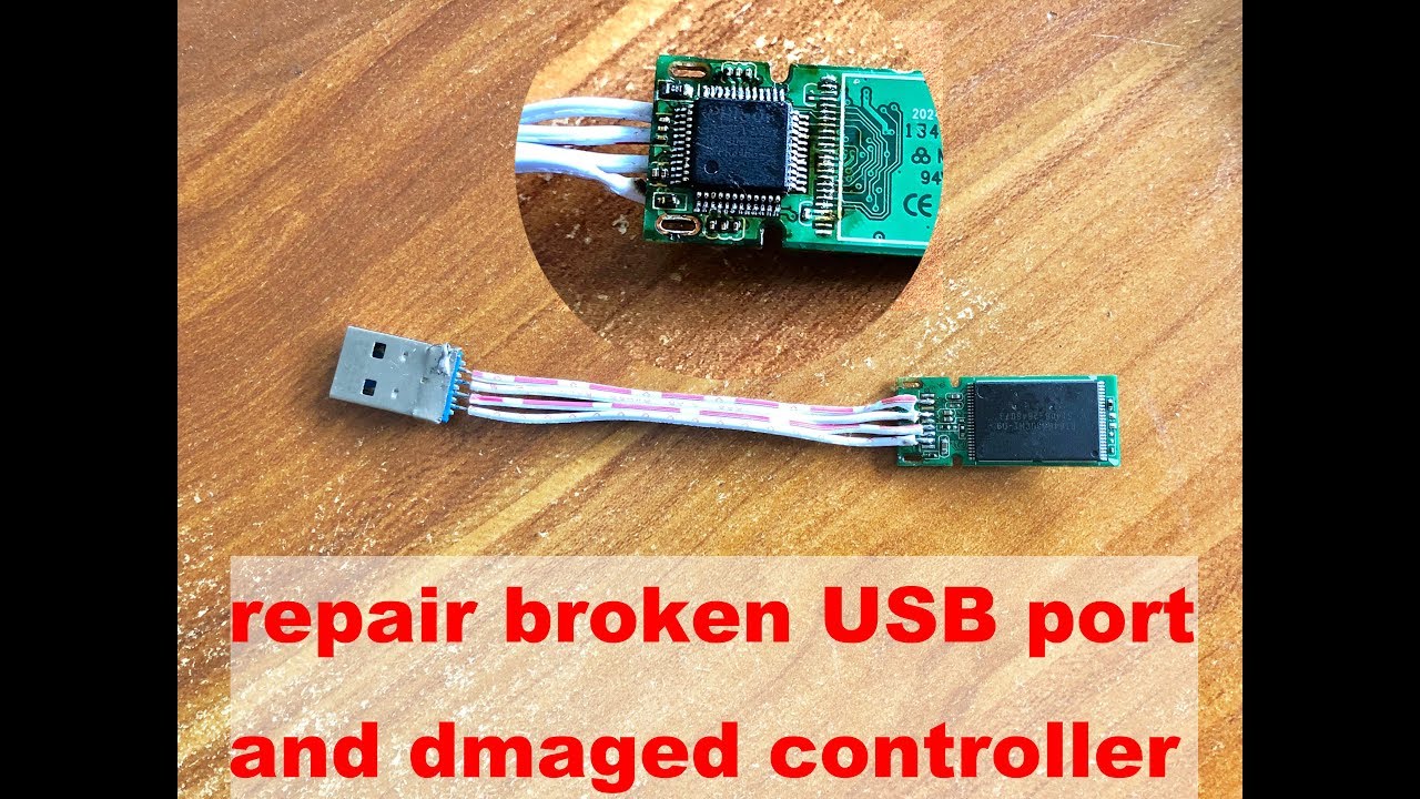 kingston datatraveller 3.0flash drive data recovery--repair broken USB and damaged controller