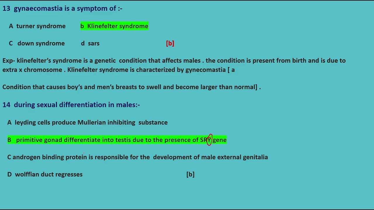 Important MCQ's of obstetrics and gynaecology