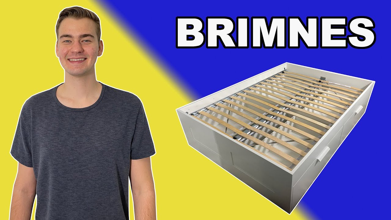 Easy To Follow Brimnes Bed Frame with Storage Tutorial