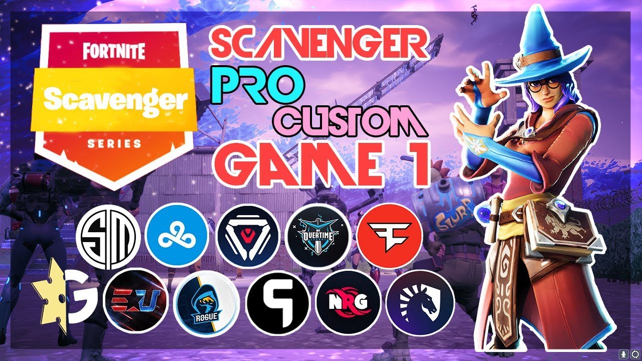 🥊Scavenger Pro Custom Solo🥊 Игра 1 (Fortnite)