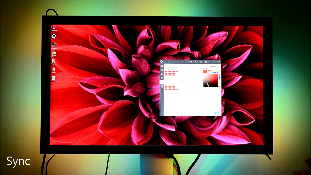 NZXT HUE 2 Ambient Light Audio Demo