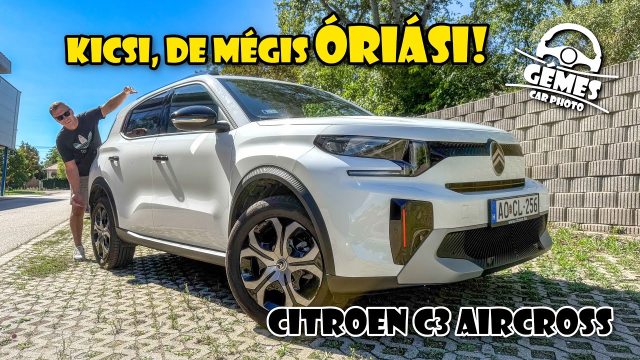 Citroën C3 Aircross PLUS 1.2 100 LE | NAGY autó - kis pénzért!