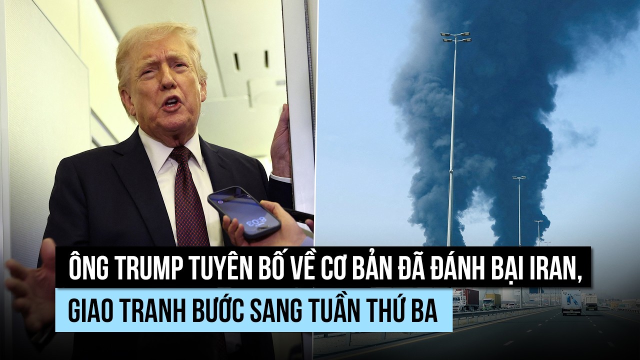 Ông Trump nói đã đánh bại Iran 