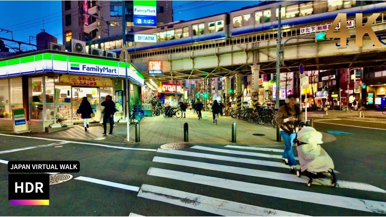 JAPAN Osaka Tenma Walk｜City Walk 4K HDR