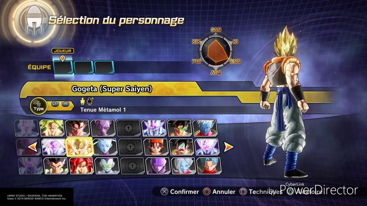 Dragon Ball Xenovers 2 comment obtenir GOGETA SUPER SAIYEN