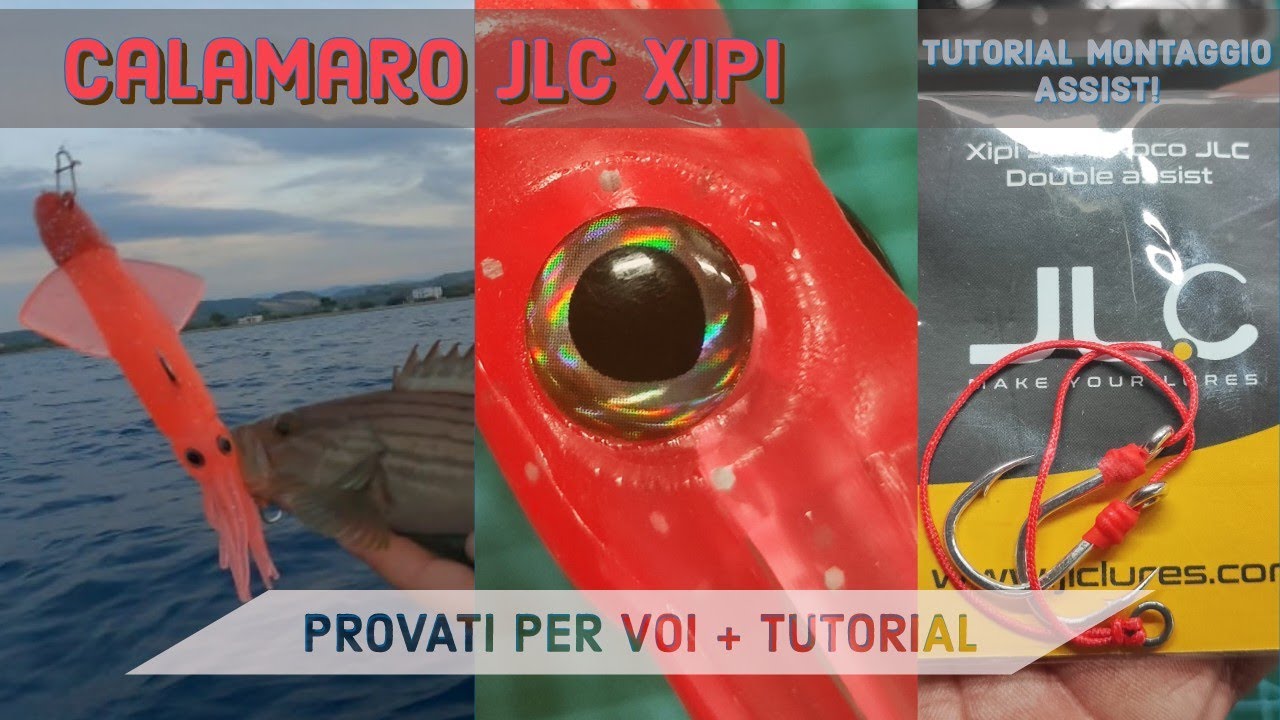 JLC XIPI CALAMARO - Provati per voi + tutorial montaggio assist hook