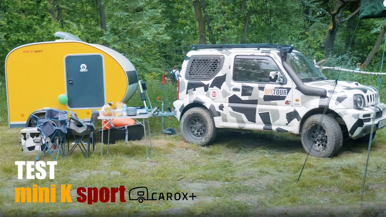 Test minikaravanu CAROX mini K Sport na Offroadovém srazu | Testováno na dětech | OFF TOUR Test