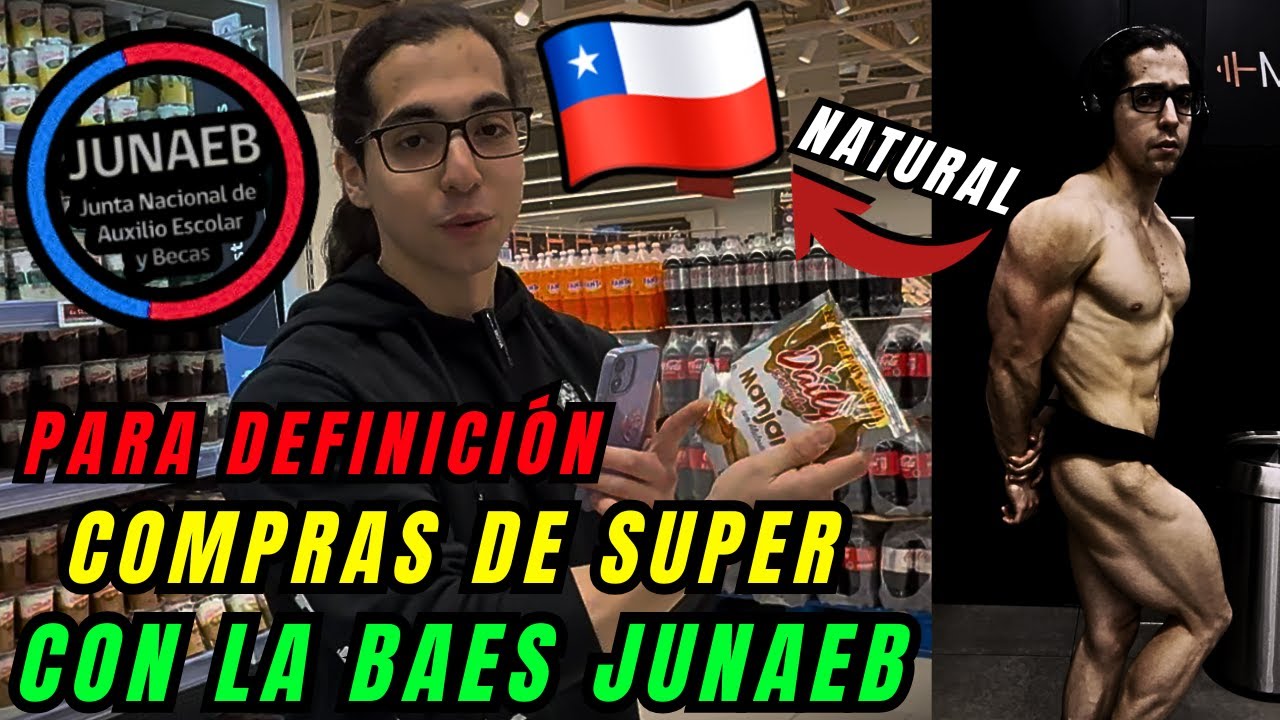 Esto compra con la JUNAEB un CULTURISTA en DEFINICION 🇨🇱