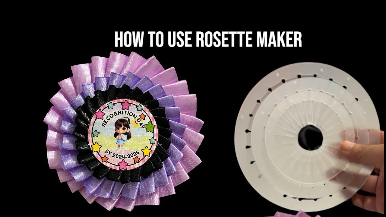 Rosette Tutorial | DIY Rosette for Lei(Garland) #diy #garland #leigarland #rosette #rosettes #craft