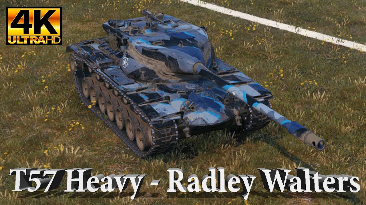 T57 Heavy video Radley Walters - Ace - High Caliber Ultra HD 4K | World of Tanks