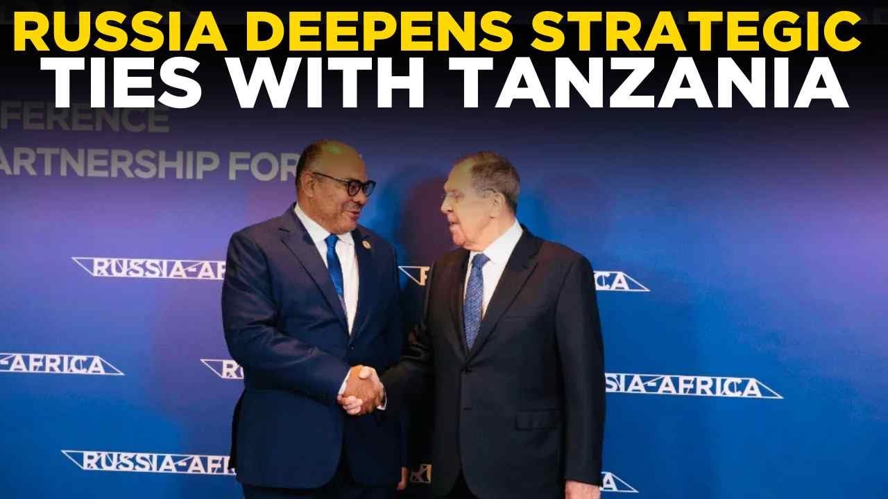 RUSSIA-TANZANIA TALKS LIVE | Russia Deepens Ties With Key African Nation | Breaking News