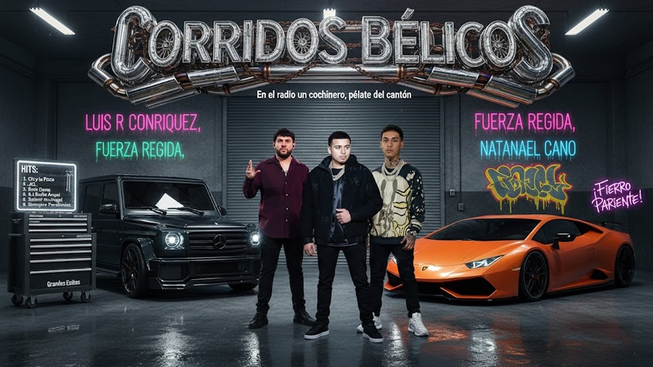 Puros Corridos Pesados: Fuerza Regida, Natanael Cano y Luis R Conriquez