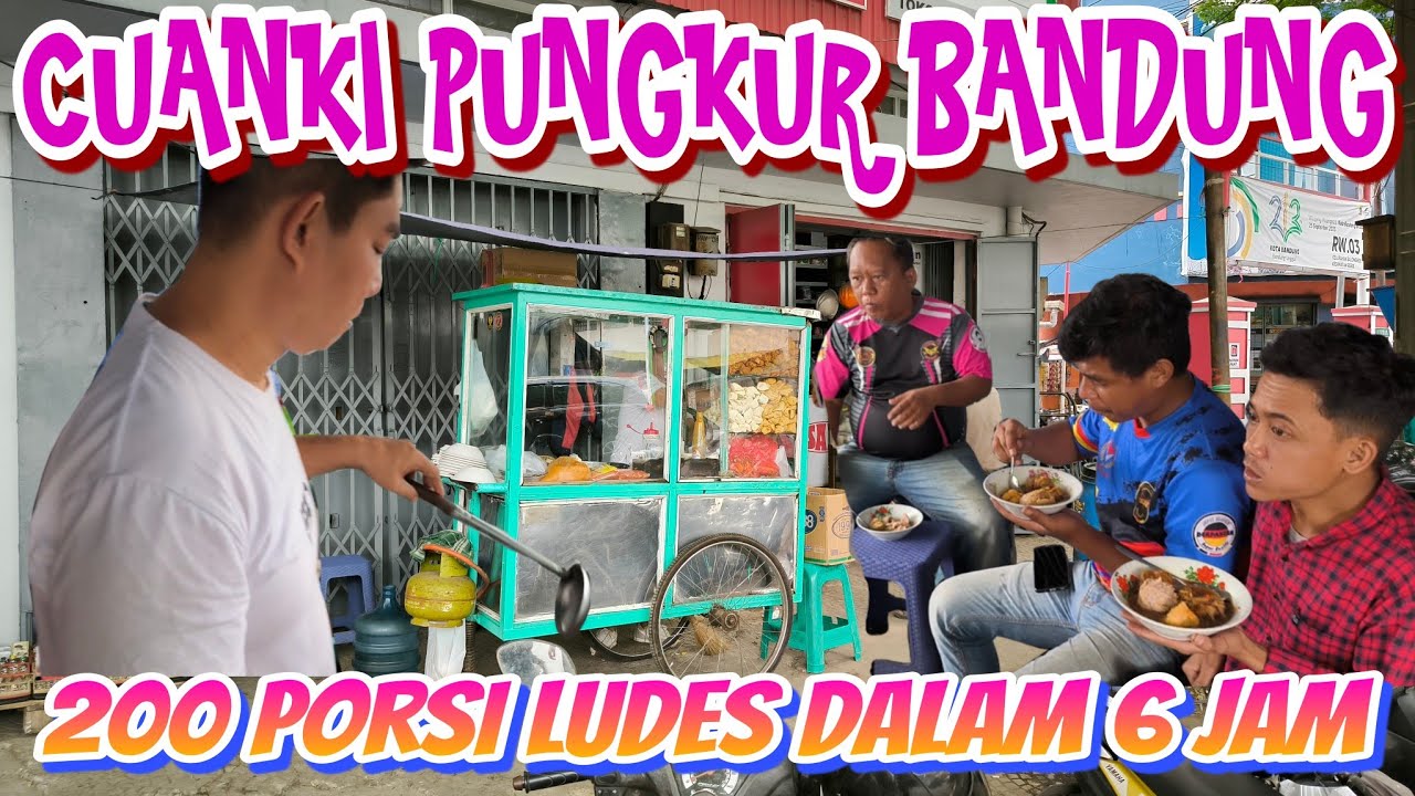Cuanki Enak Bandung cuma 10 ribuan Rasa Istimewa | A Andri Jalan Pungkur