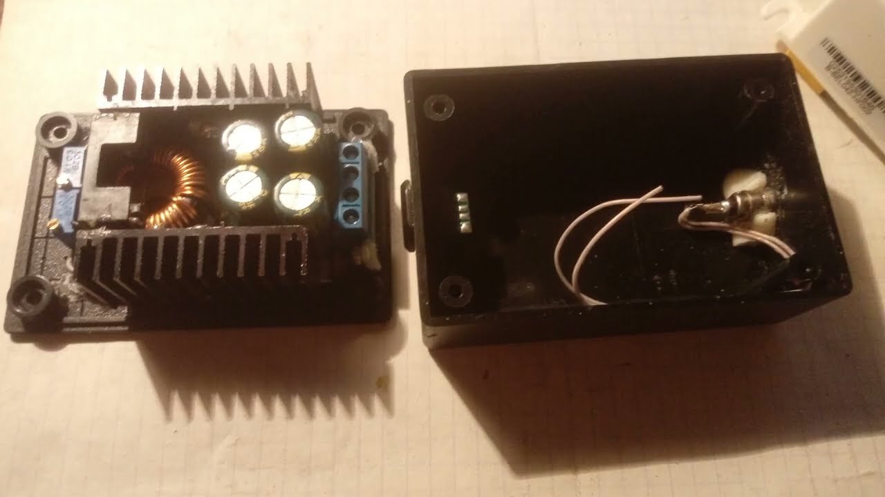 XL4016 регулировка тока и подключение к USB