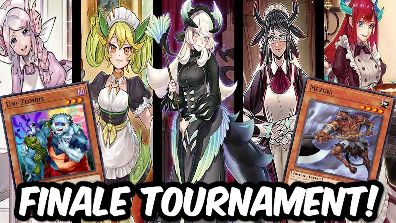 Yu-Gi-Oh! Finale Tournament! Dragon Maids Vs Zombies!