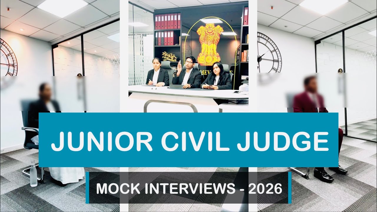 JUNIOR CIVIL JUDGE - MOCK INTERVIEWS - 2026 ( ANDHRA PRADESH ) - MY LAW POINT.