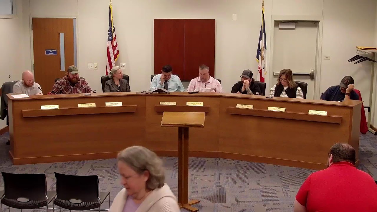 City of Stuart, Iowa  City Council meeting 02/09/2026