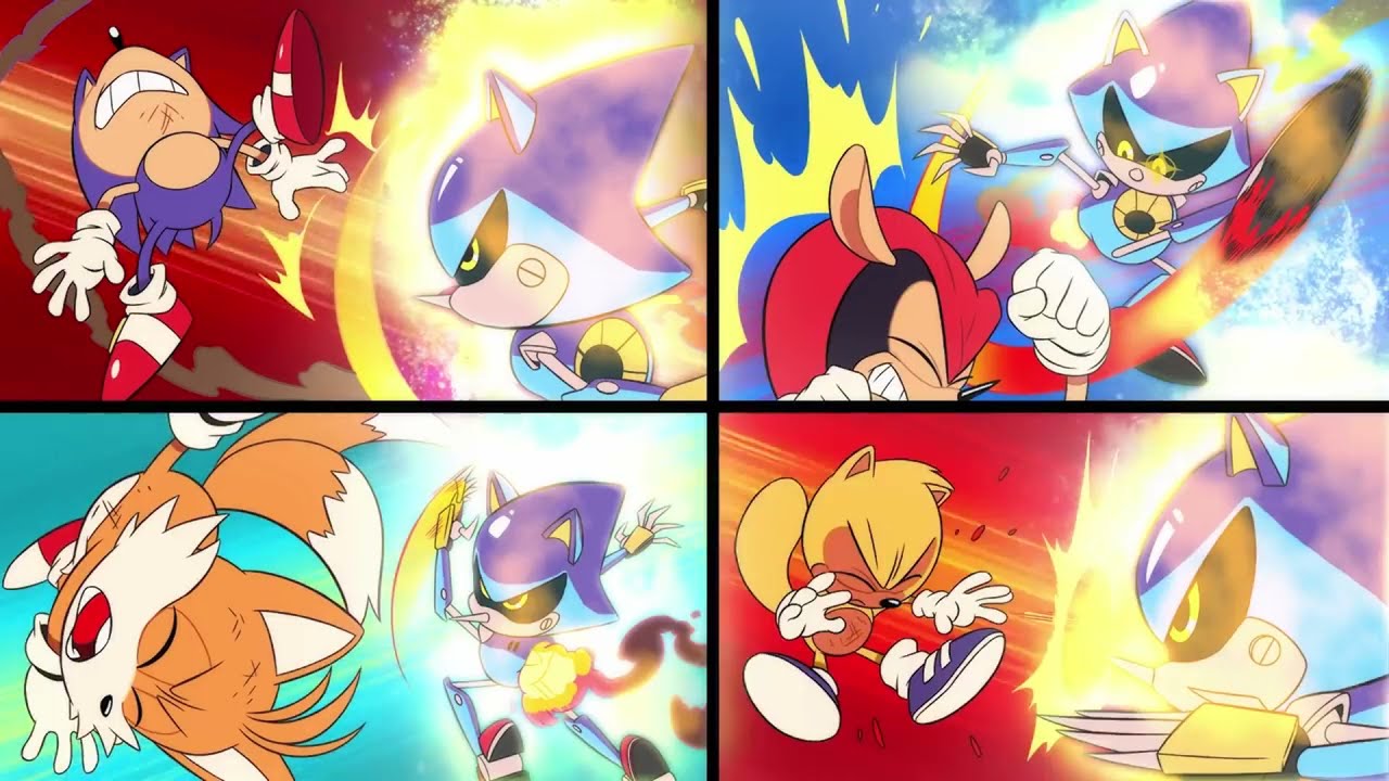 Sonic Vs. Metal Sonic - Metal Destruction AMV
