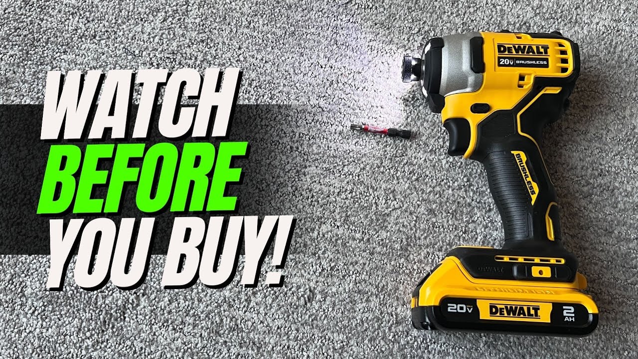Стоит ли оно того? - Ударный гайковерт DEWALT ATOMIC 20 В MAX*, 1/4 дюйма (DCF809B)