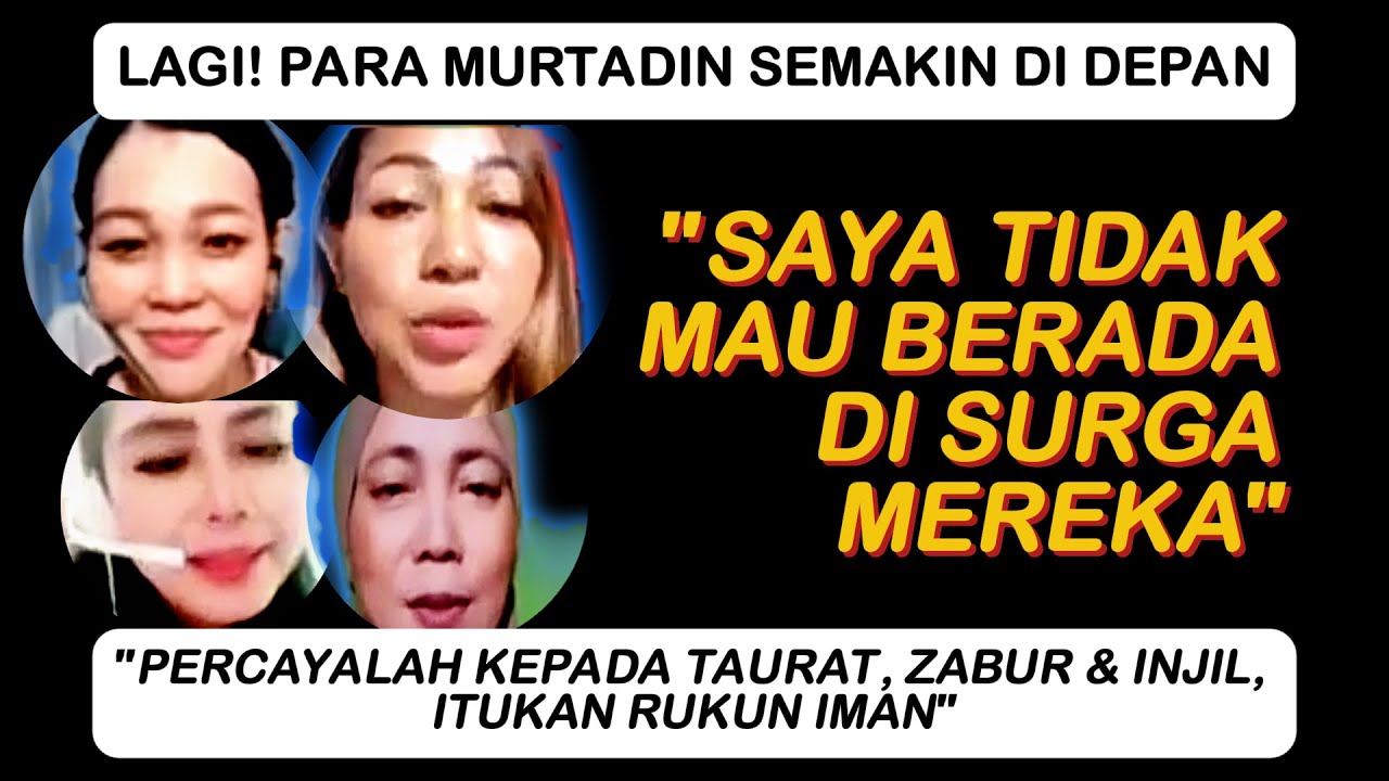SAYA TAK MAU BERADA DI SURGA MEREKA