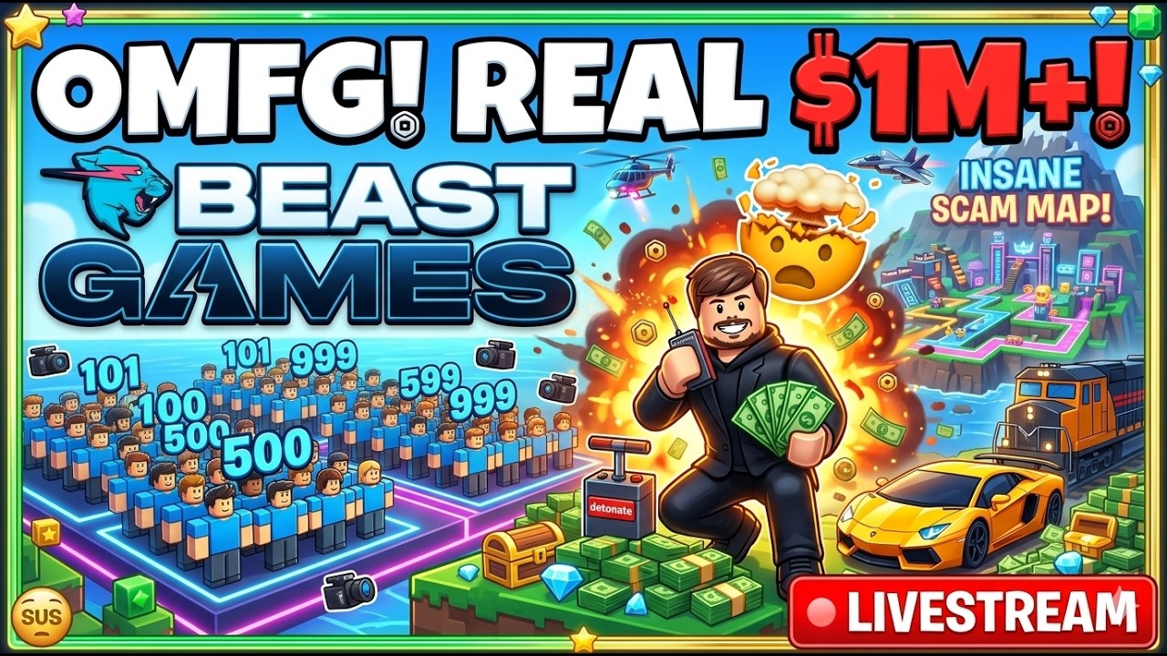 HOW I WON THE BEAST GAMES WITH MORE THAN  $500,000+ 😮🤯🤯🤯