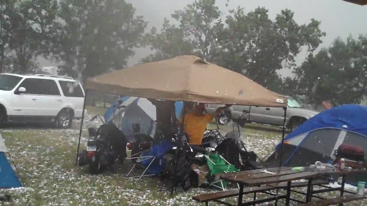 Sturgis 2009 Hail Storm part 2 of 2