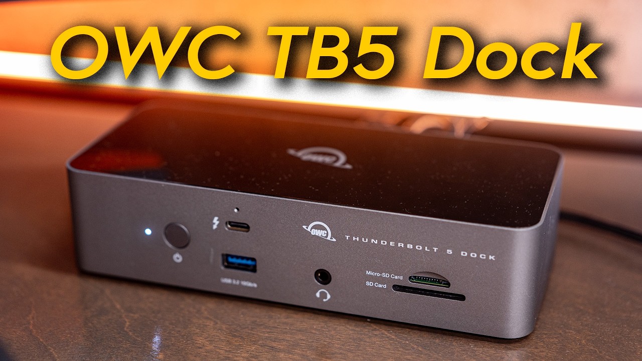 Recenzja stacji dokującej OWC Thunderbolt 5