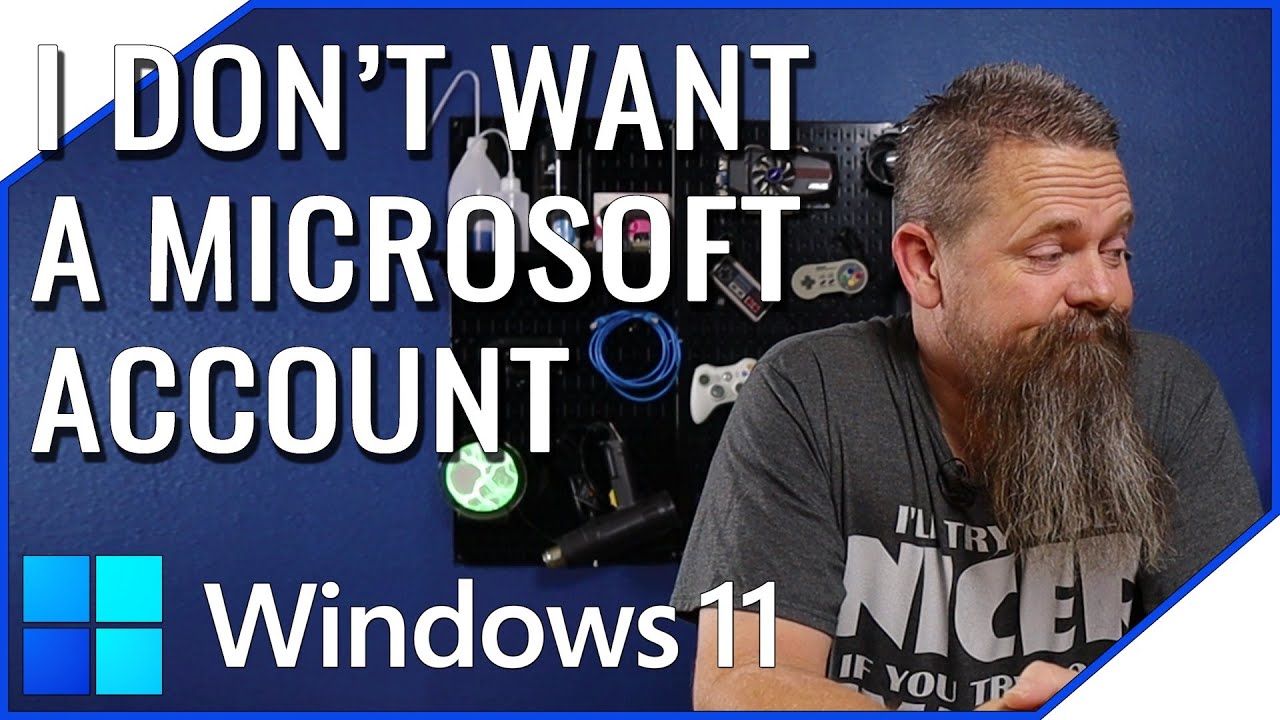Мне не нужна учетная запись Microsoft